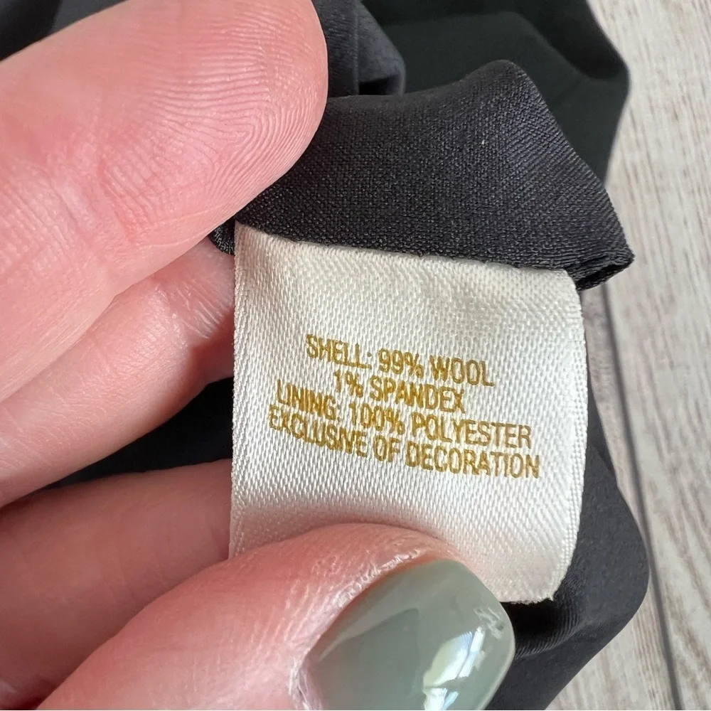 KATE SPADE Wool Black Skirt 4